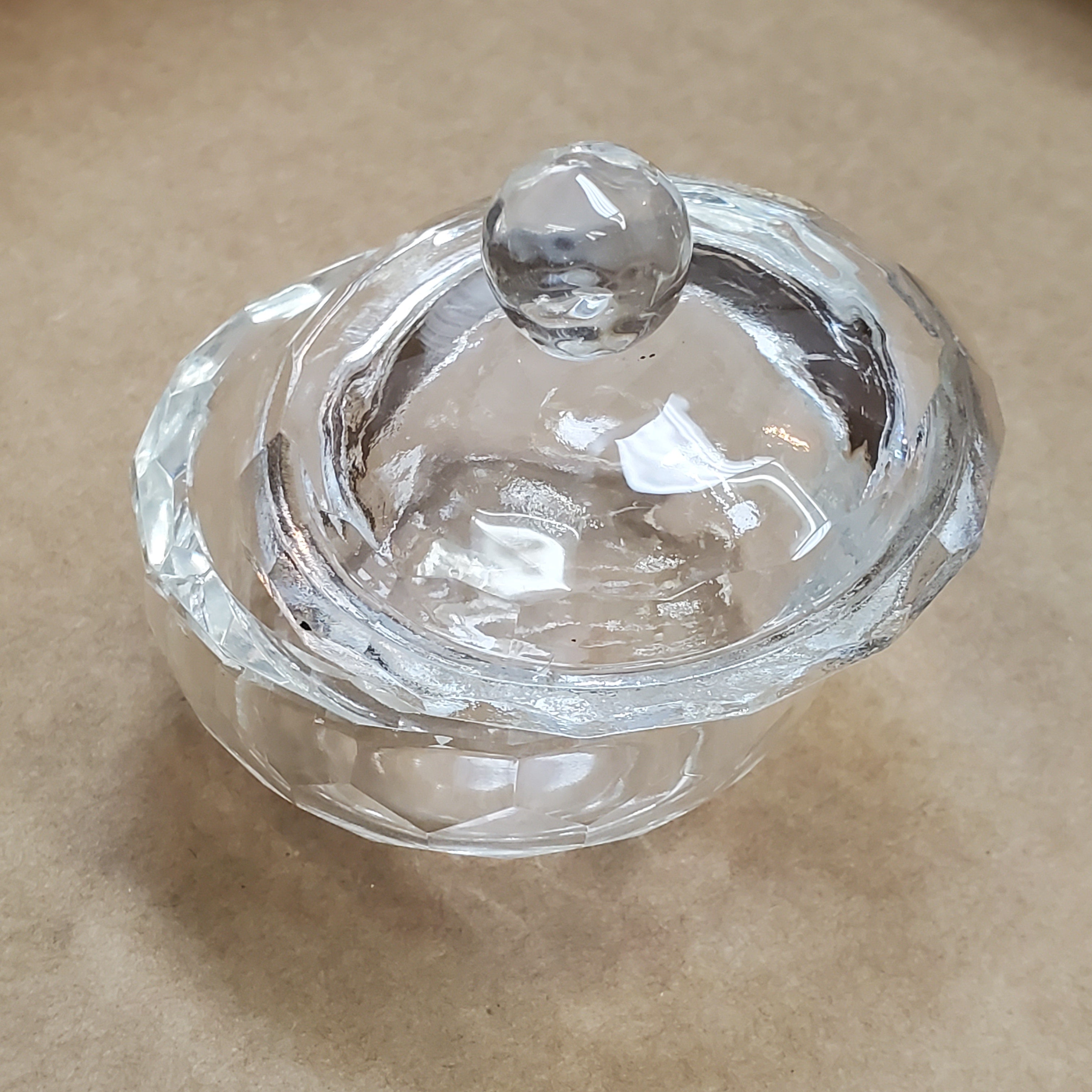 High - Quality Crystal Powder Dish #CR05 for Kitchen Use