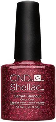 CND Shellac Gel Polish - Garnet Glamour, 0.25 Fluid Ounce