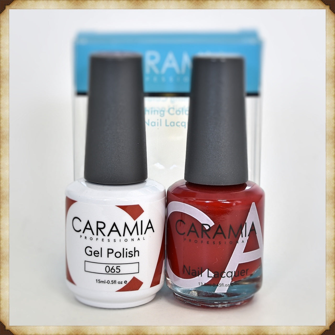 Caramia Brand Dual - Purpose Gel and Lacquer Set, Shade 065
