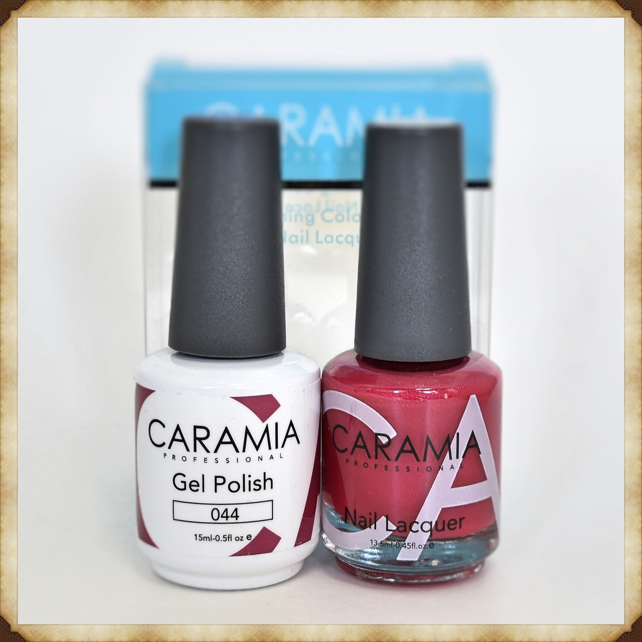 Caramia Duo Gel and Lacquer Set No. 044 for Stunning Nails