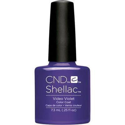 CND Shellac Video Violet Gel Polish, 0.25 Fl Oz