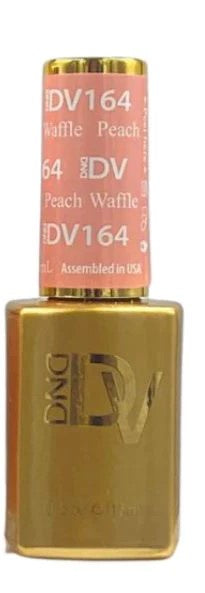 DND Diva 0.5 oz Gel Polish in 164 Peach Waffle Shade