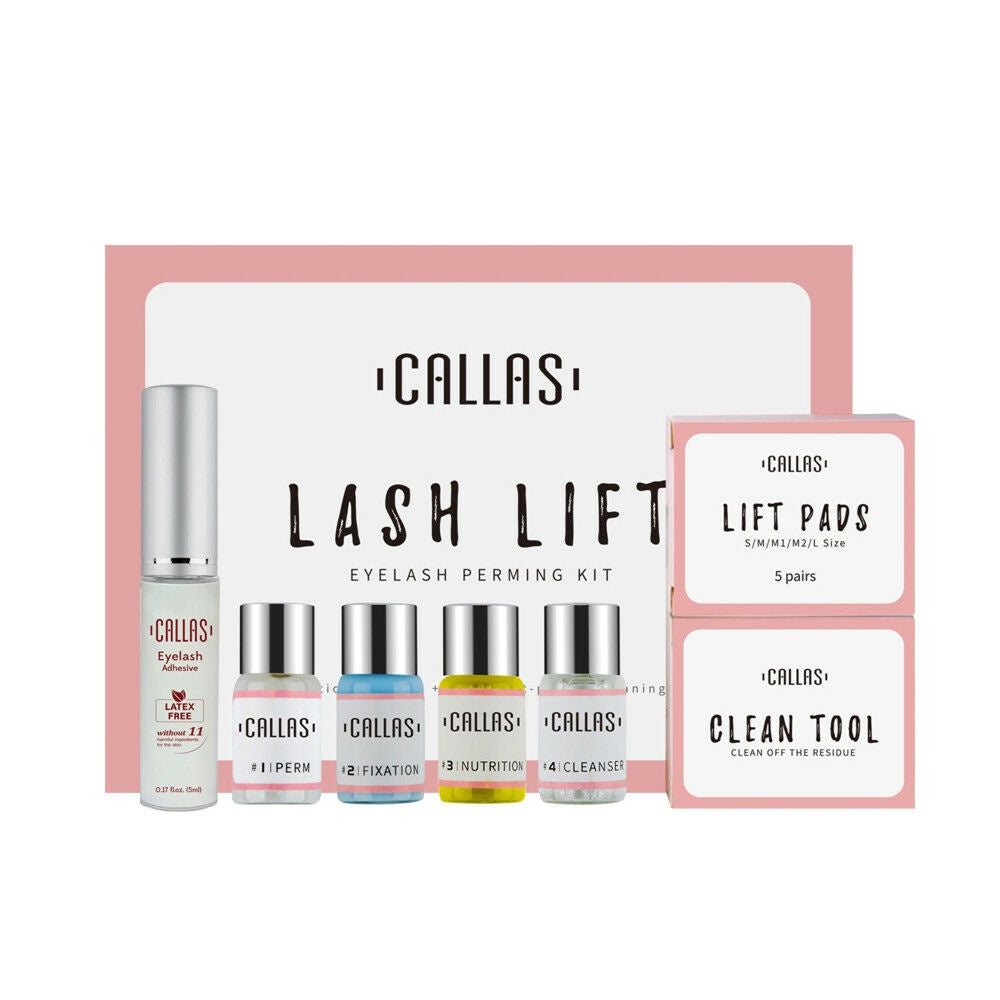 Callas Premium Eyelash Perming Kit for a Long - lasting Lash Lift