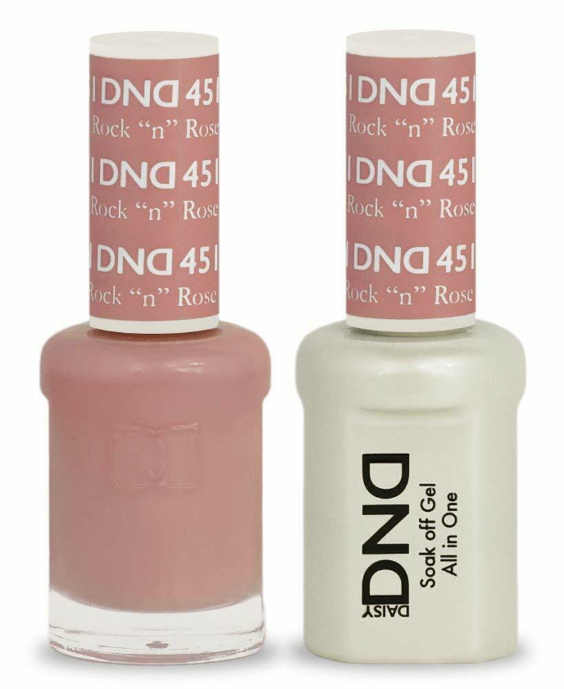 Daisy DND Soak - Off Gel & Matching Lacquer Duo (0.5 fl. oz., LED/UV, #400 - #480)