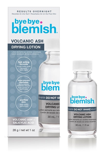 Bye bye Blemish Volcanic Ash Drying Lotion for Effective Skin Treatment