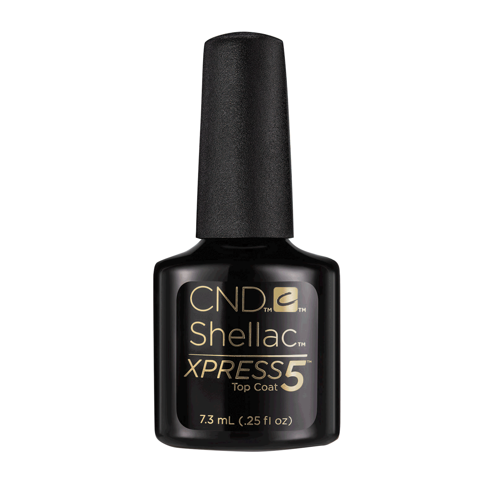 CND Shellac Xpress5® Top Coat Nail Polish, 0.25 Ounce, Product Code #90928
