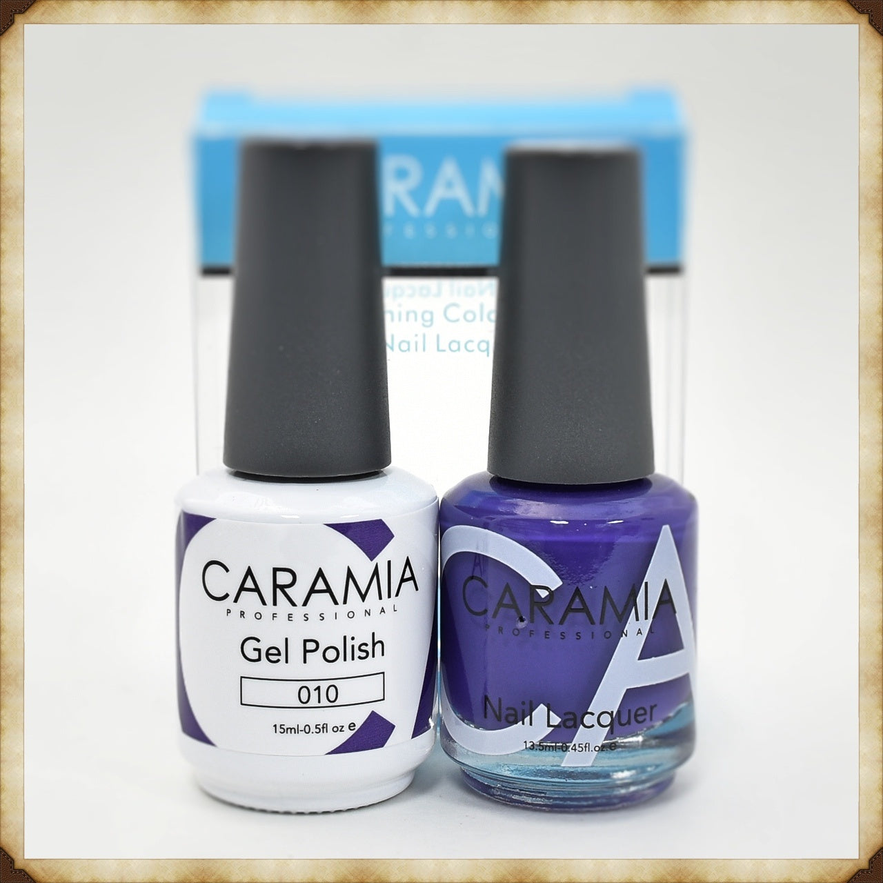 Caramia 010 Dual - Purpose Gel & Lacquer Set