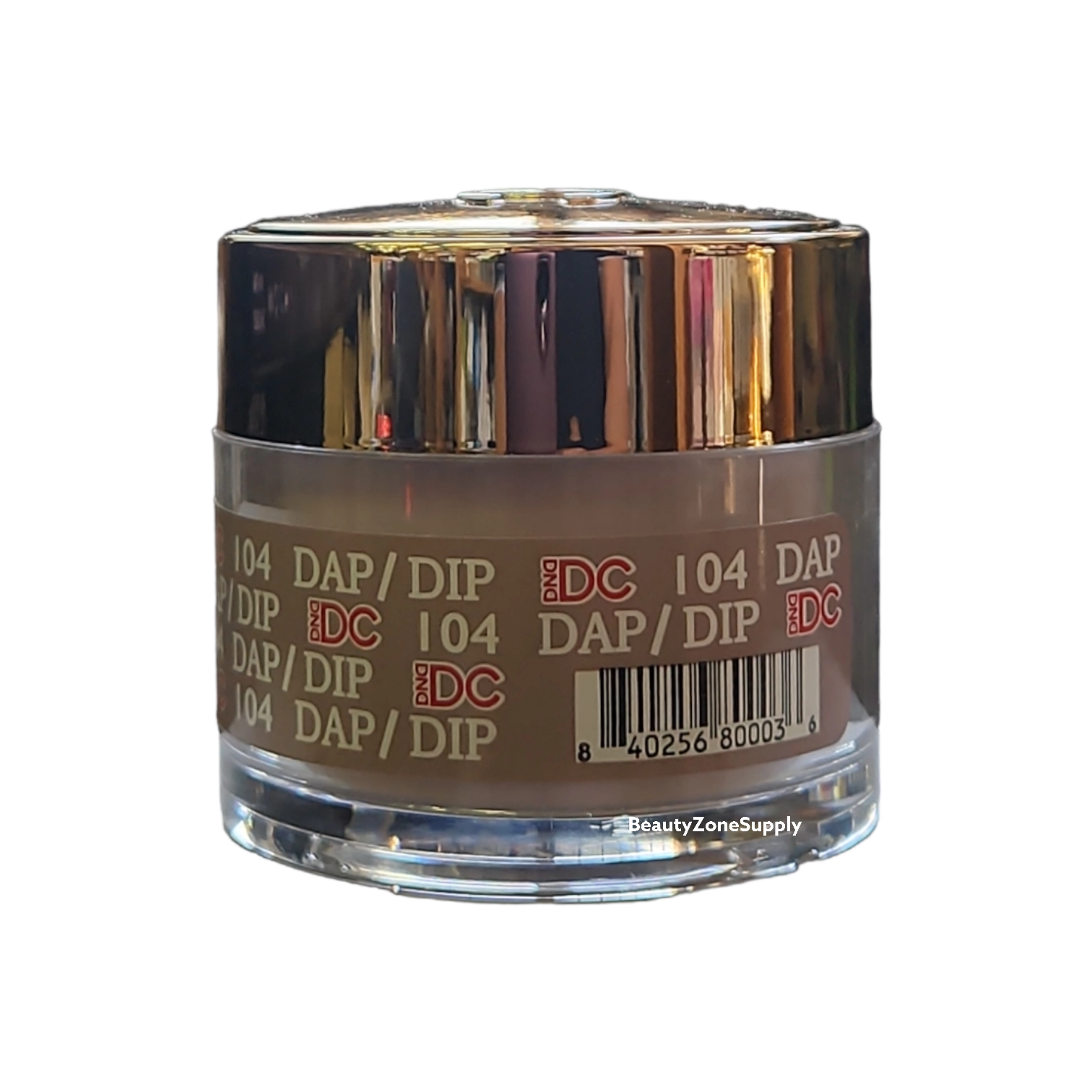 DC DND High - Quality Dap Dip and Acrylic Nail Powder, 2 - ounce Size, Shade #104