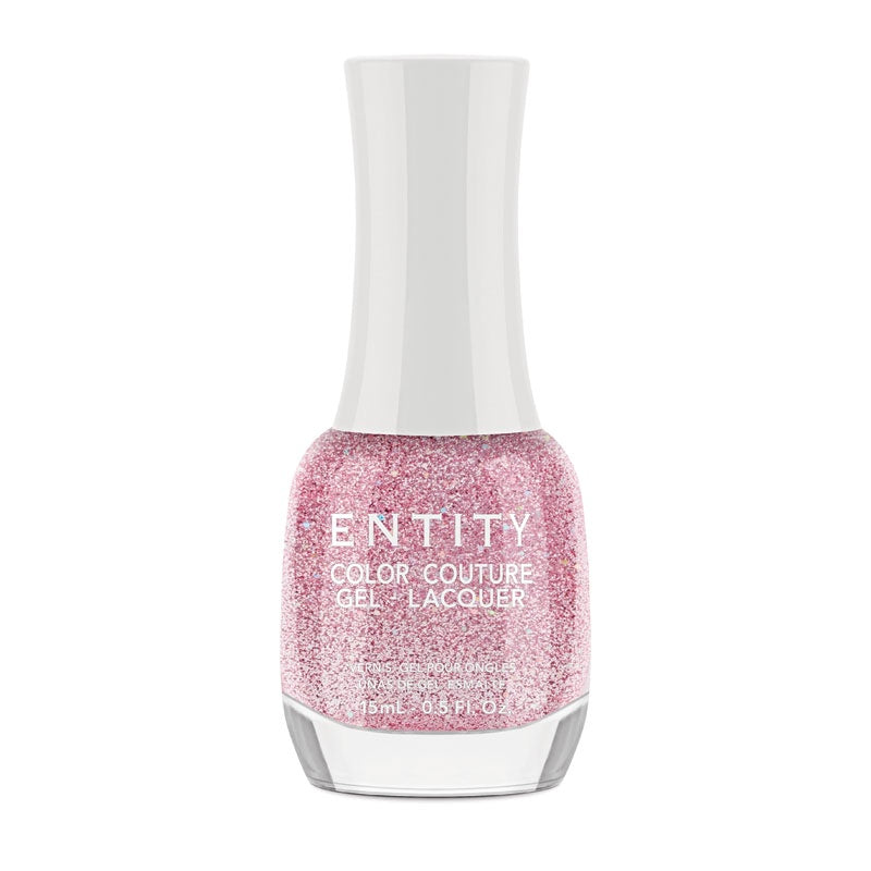 Entity Glitzerazzi Pink Lacquer - 15 Ml (0.5 Fl. Oz.) #524