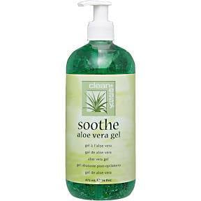 16 oz Aloe Vera Gel - Clean & Fresh Soothe for Waxing Skin #43604