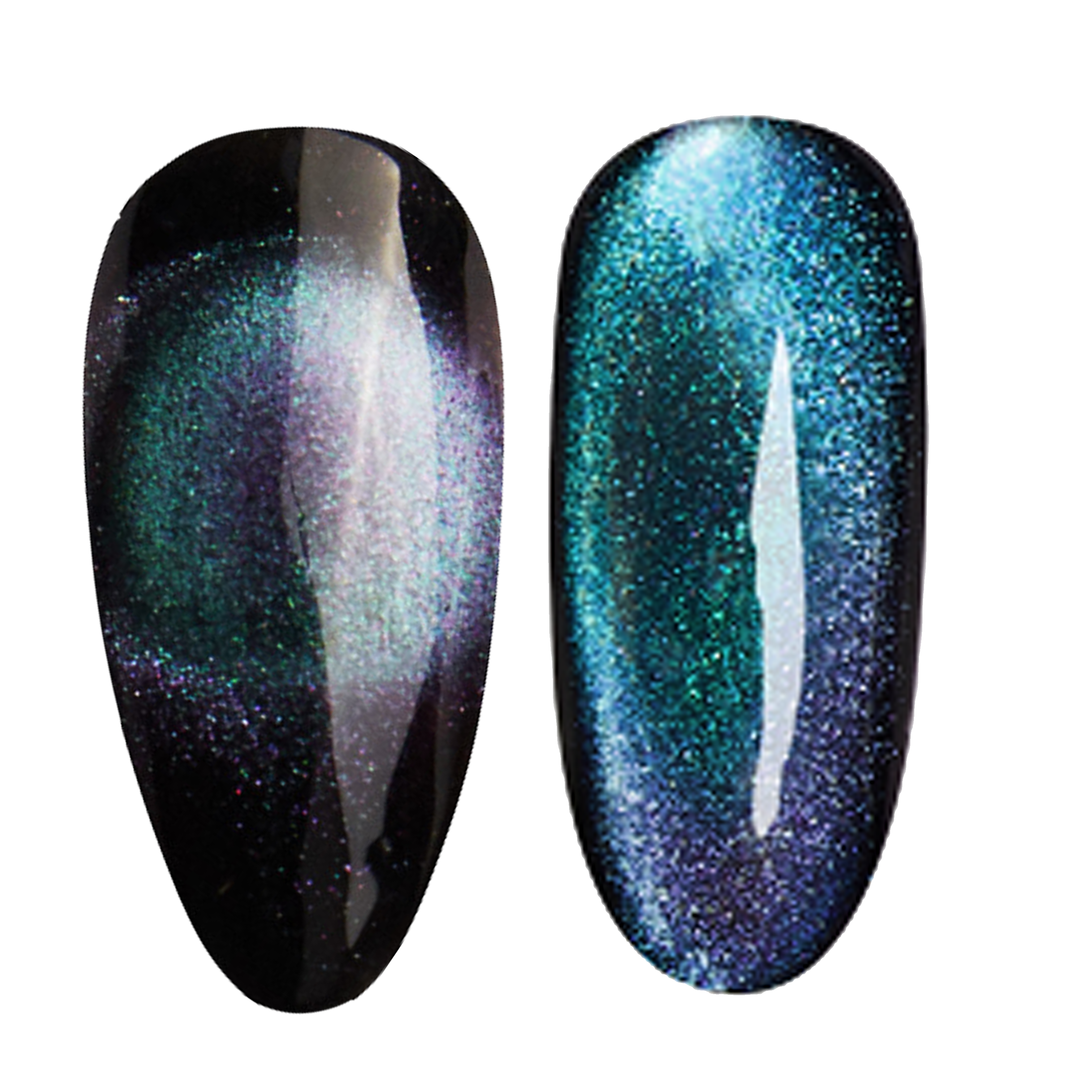 Cre8tion Mystical Cat Eye Soak - Off Gel Nail Polish, 0.5 oz/ 15mL