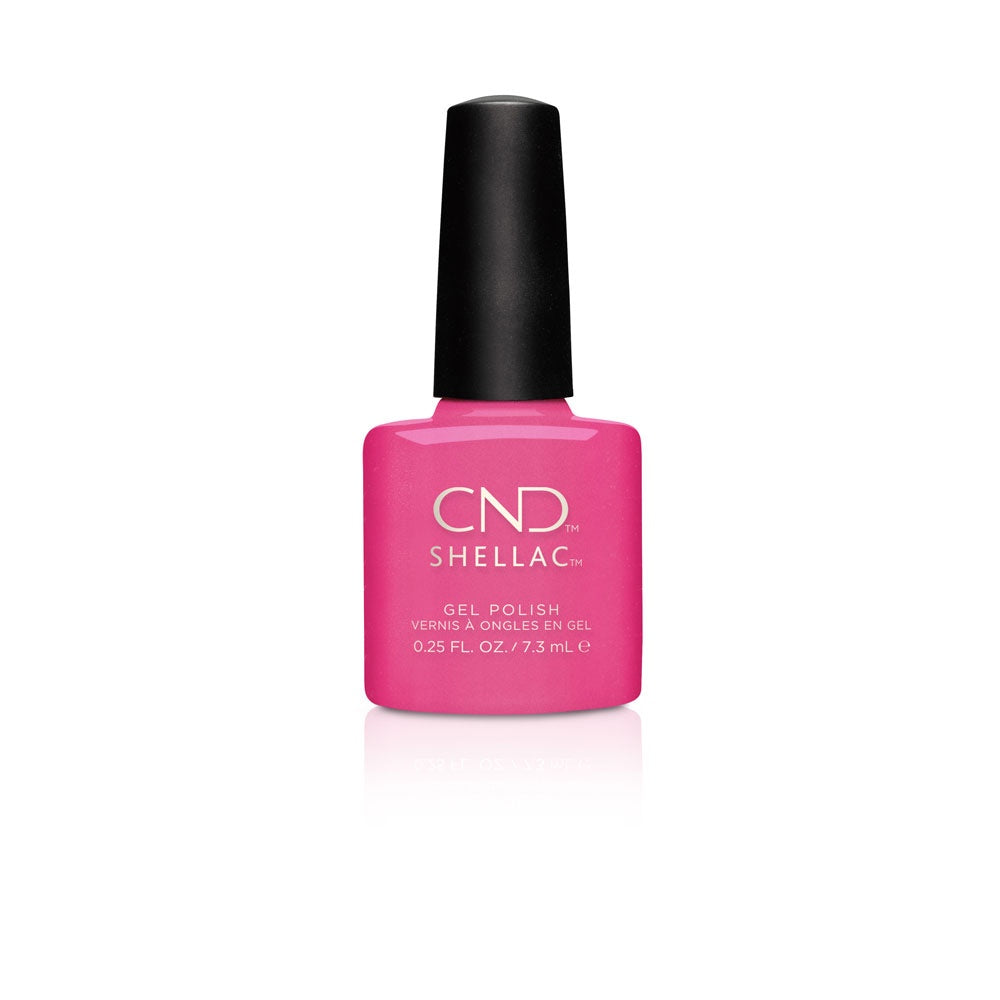 CND Shellac Future Fuchsia Gel Polish, 0.25 Fl Oz for Long - lasting Manicure