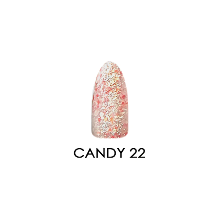2 oz Chisel Acrylic and Dipping Powder - Candy Collection CANDY 22 for Stamped Nail Designs
