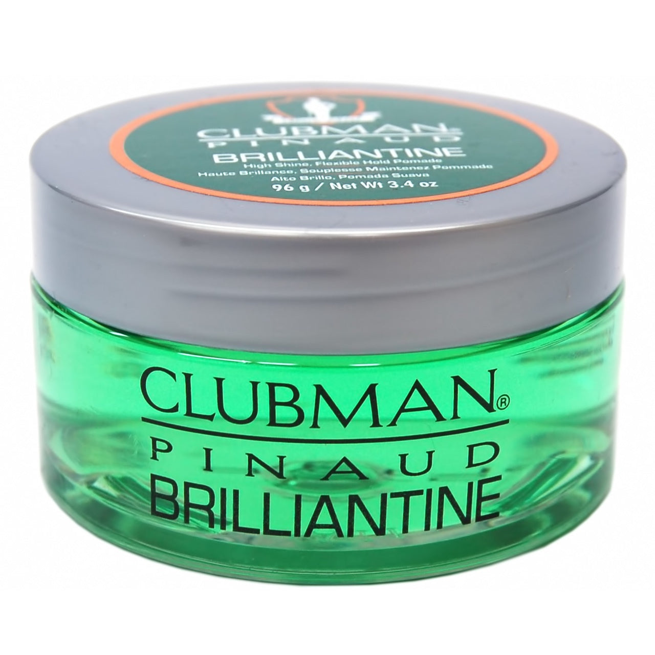 Clubman Professional Hair Styling Brilliantine, 3.4 Fluid Ounces, Product Code #28001