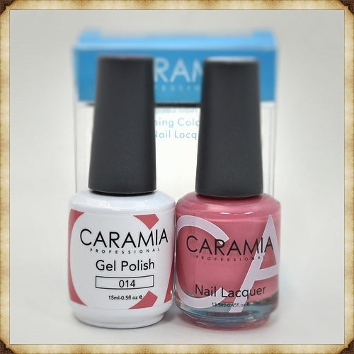 Caramia Duo Gel Nail Polish and Lacquer Set - Variant 014