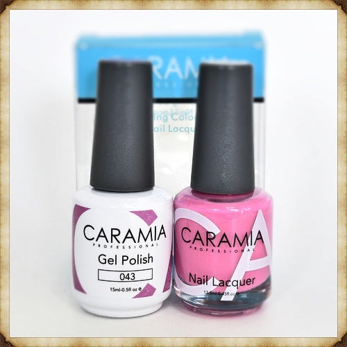 Caramia Duo Gel Nail Polish and Lacquer Set 043