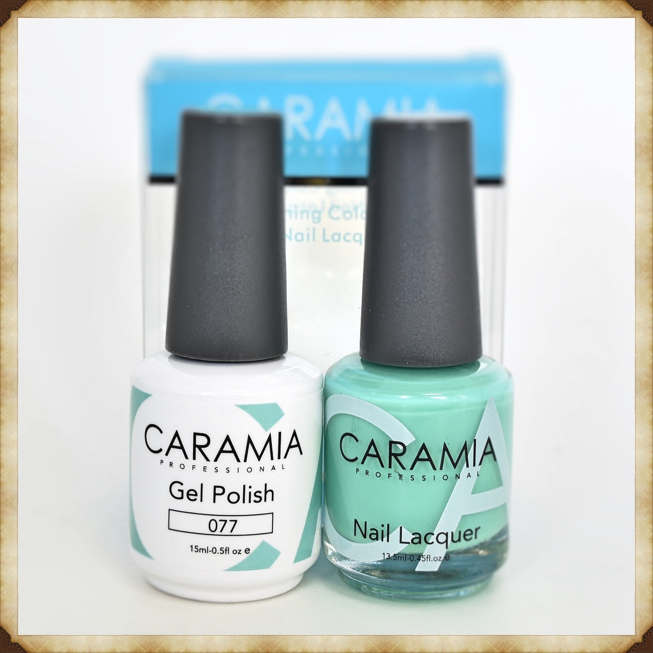 Caramia Dual - Function Gel Nail Polish and Lacquer Set 077