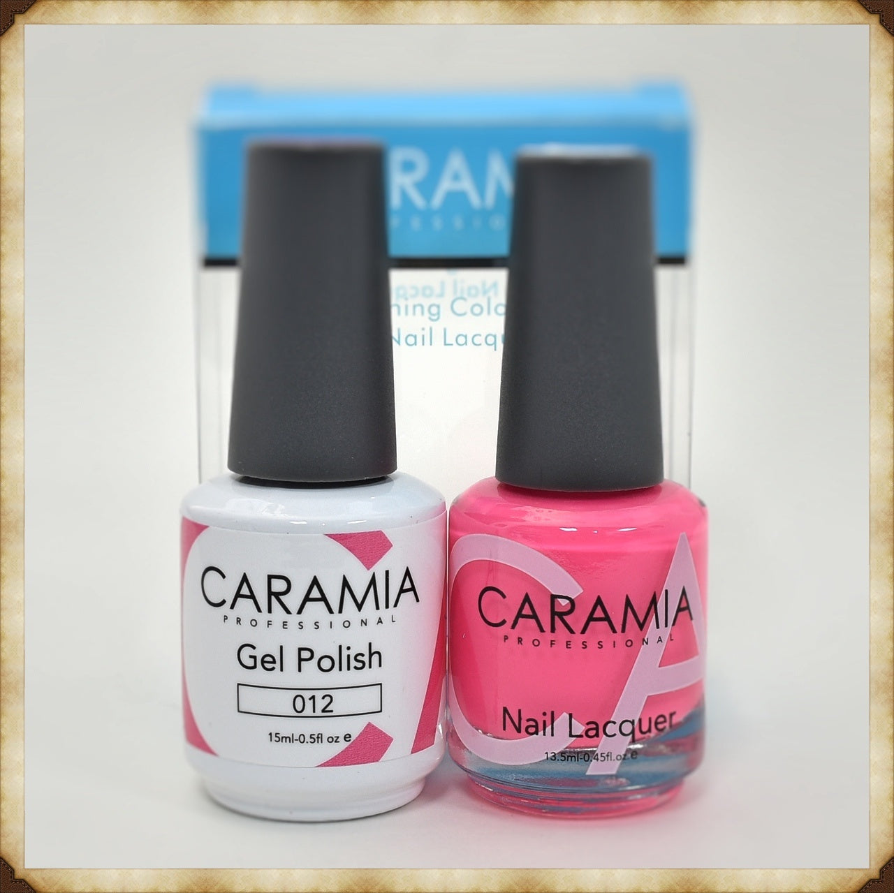 Caramia 012 Dual - Function Gel and Lacquer Set