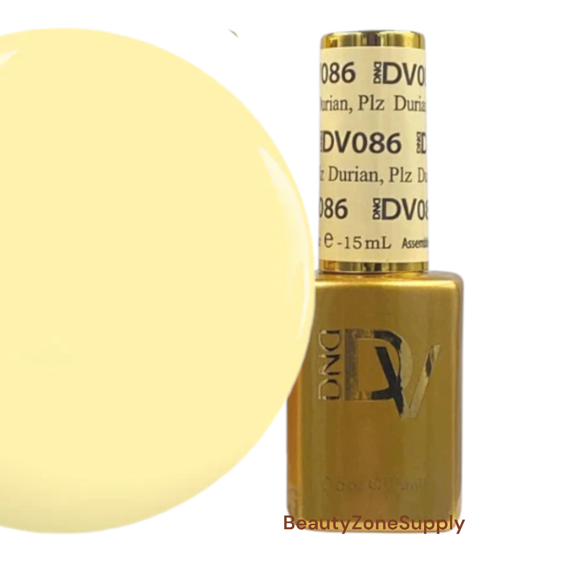 DND Diva 0.5 oz Gel Polish - 086 Plz Durian Shade