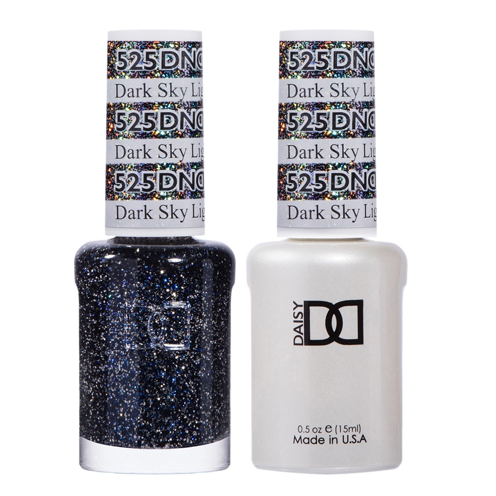 DND Dual - Function Gel Polish and Lacquer Set in Dark Sky Light Shade #525