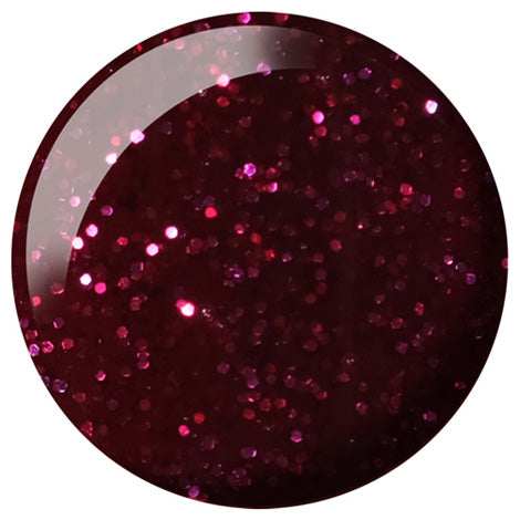 DND Metallica Plum #768 Duo Gel and Lacquer Set