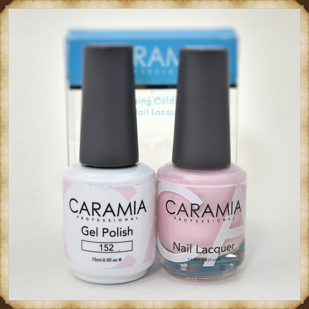 Caramia Two - in - One Gel and Lacquer Set, Item Number 152