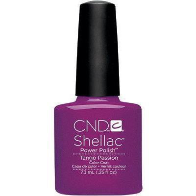 CND Shellac Tango Passion Gel Polish, 0.25 Fl Oz - Long - lasting Manicure Solution