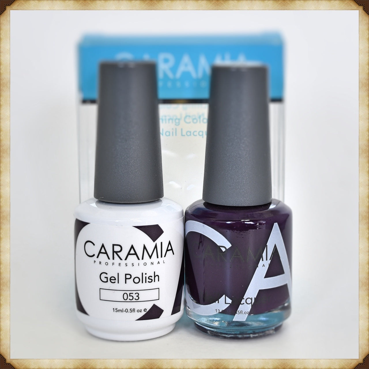 Caramia Dual - Function Gel and Lacquer Set, Shade 053
