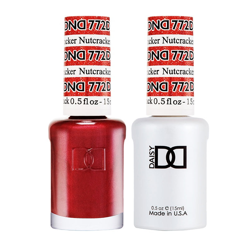 DND Dual - Purpose Gel Nail Polish and Lacquer Set, Nutcracker Collection, Shade #772