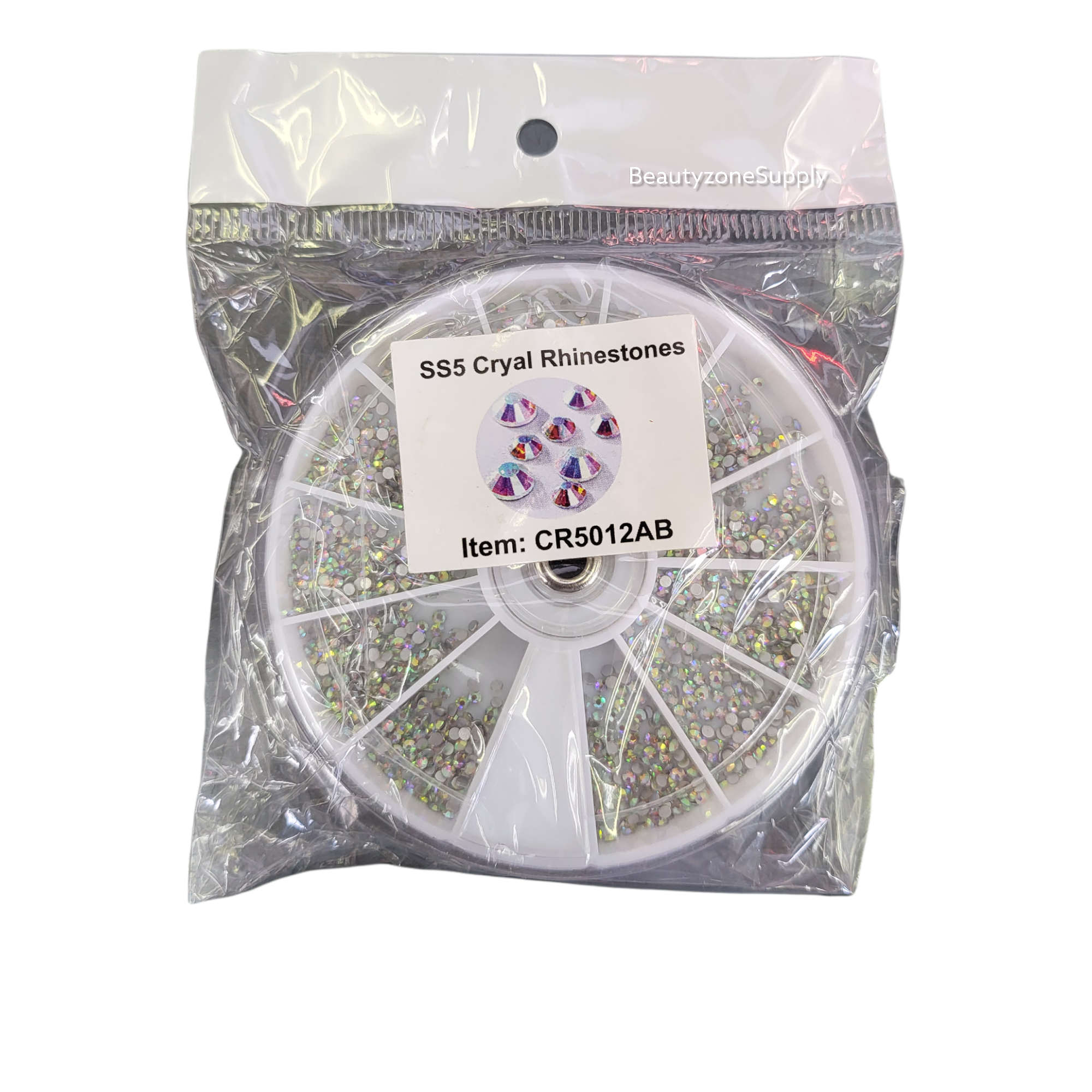 High - Quality Crystal Rhinestones Decorative Wheel Model Cr5012AB