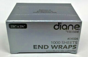 Diane 2-1/4 x 3-1/4 End Wraps - Pack of 1000 Sheets #D8326