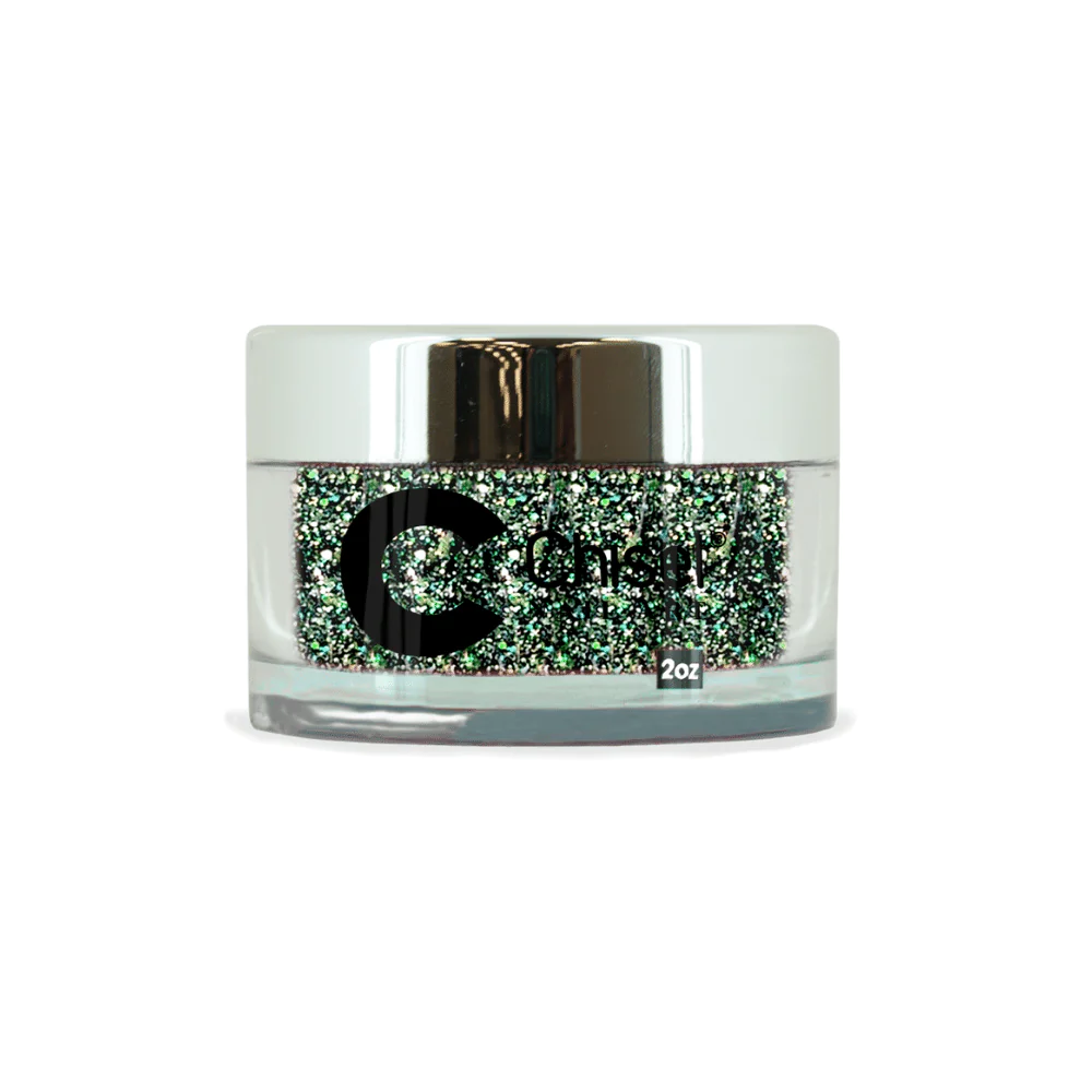 Chisel 2 - ounce Glitter Collection GL31 Acrylic and Dipping Powder for Nail Art