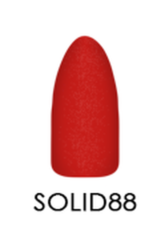 Chisel 2 - ounce Solid Acrylic and Dipping Powder Set, Shade 088 for Stamped Nail Designs