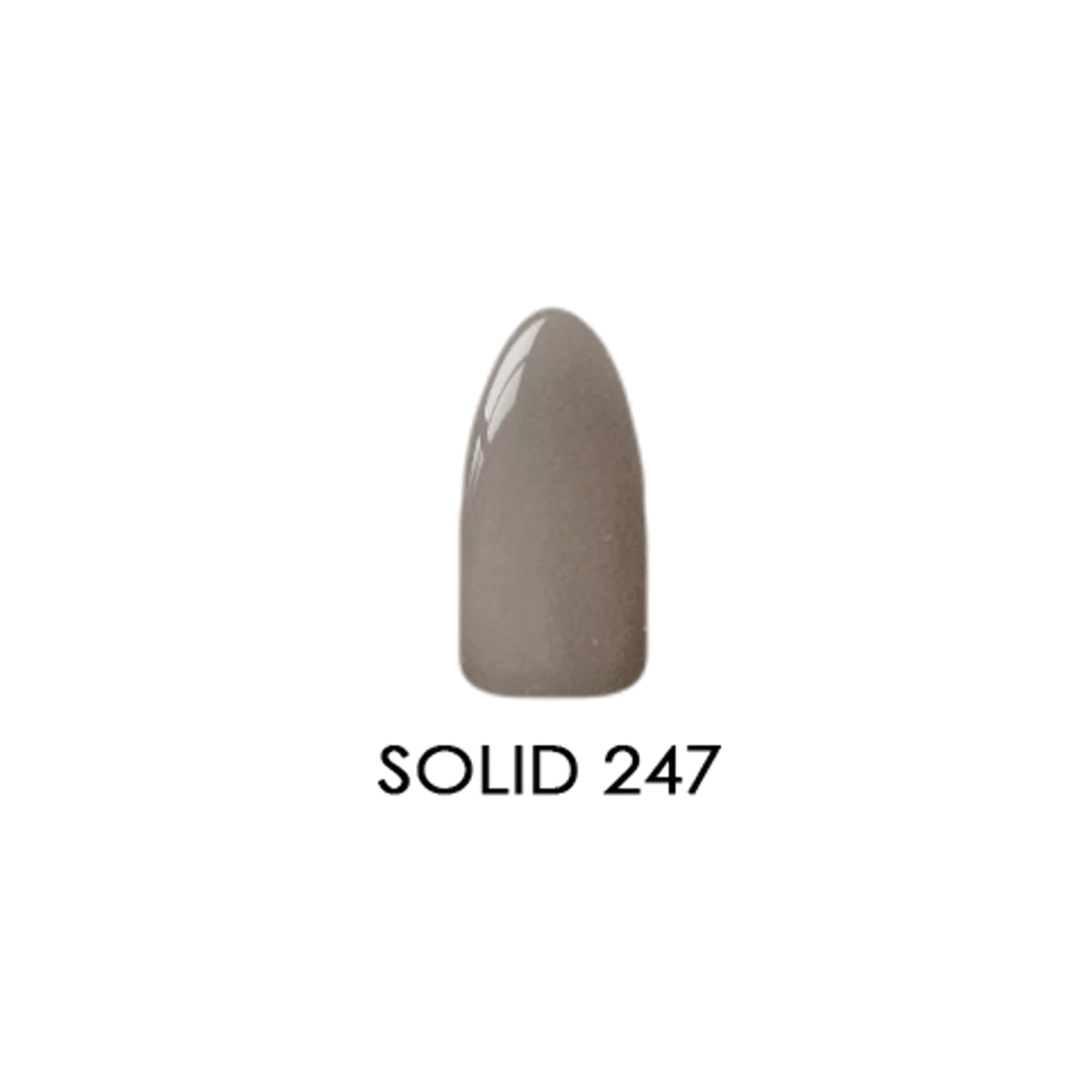 Chisel 2-Ounce Solid Acrylic and Dipping Powder Set No. 247 for Nail Art Creation