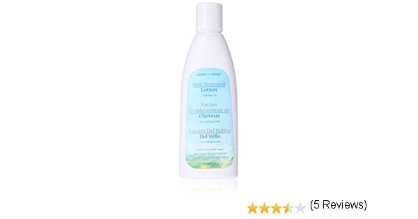 6 Oz Clean and Effortless Hair Removal Lotion for Smooth Skin #5048
