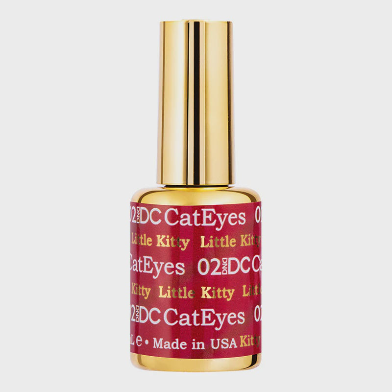 DC dnd Cat Eye Gel Polish #02 - Little Kitty, 0.6 Fluid Ounce for Beautiful Nail Art