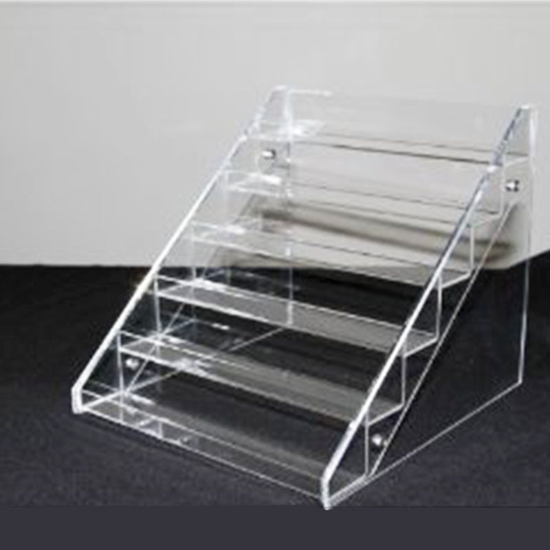 36-Bottle Clear Countertop Display Rack for Optimal Visibility
