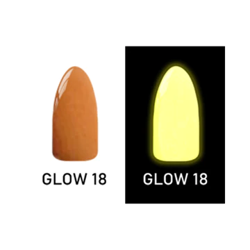 2 oz Chisel Glow In The Dark Acrylic & Dipping Powder Collection 18