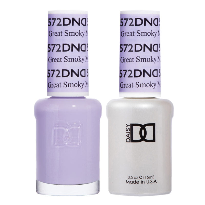 DND Premium Duo Gel & Lacquer Set - Great Mountain Shade #572