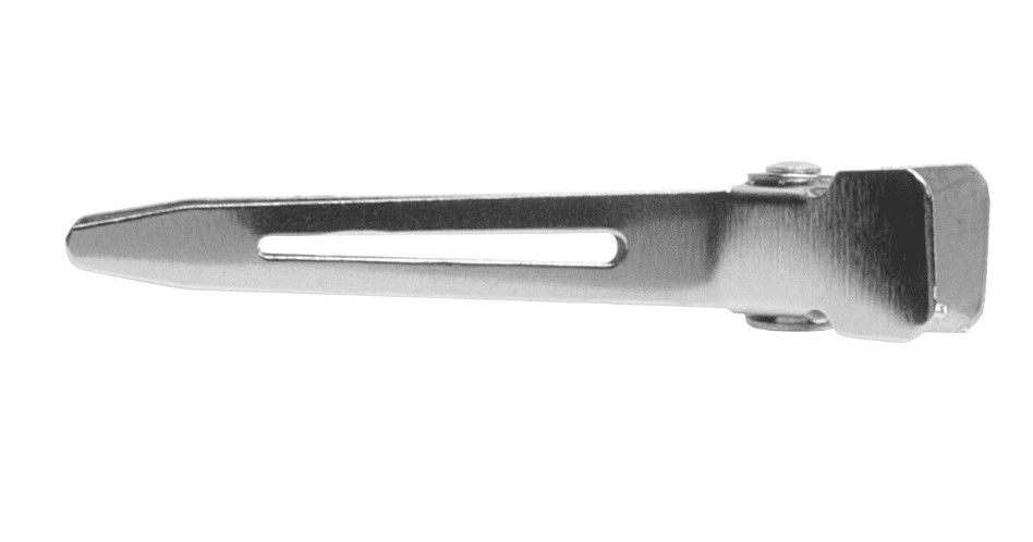 Diane Brand 1.75-Inch Single Prong Steel Hair Clips, 80-Piece Pack, Model DD15
