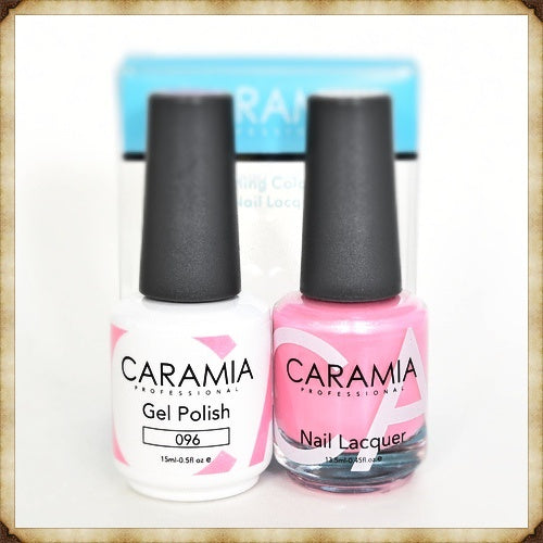 Caramia Duo Gel Nail Polish and Lacquer Set - Shade 096