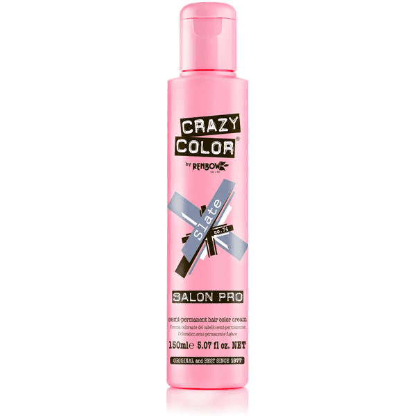 Crazy Color 150ML 5.07 oz Semi - Permanent Slate Hair Dye