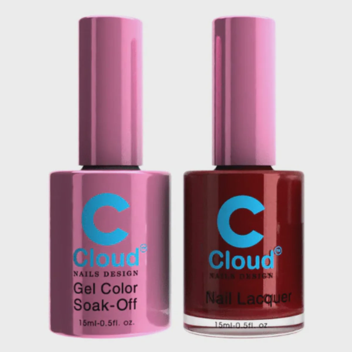Chisel Cloud Duo Set: Gel Polish and Traditional Lacquer Inspired by Hawaii #240
