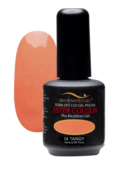 Bio Seaweed Three - Step Tangy Gel Polish No. 14 for Professional Nail Art