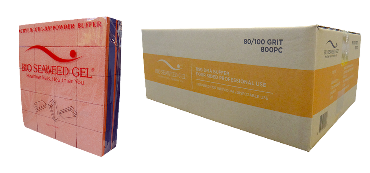 Bio Seaweed Buffer with Purple and Orange Shades
