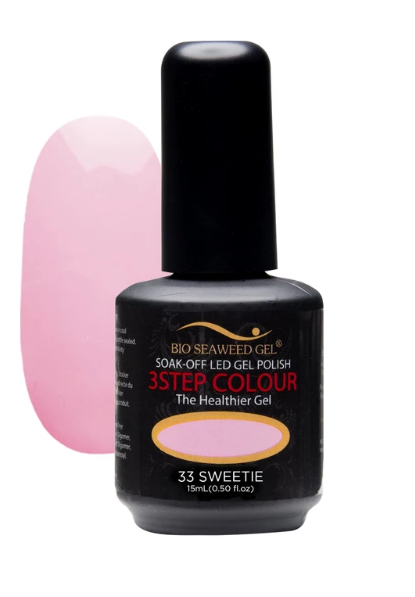 Bio Seaweed 3-STEP Sweetie Gel Polish 33 for a Perfect Manicure