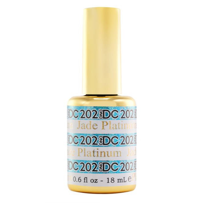 DND DC Platinum Gel Nail Polish - 0.5 oz, Shade #202 Jade