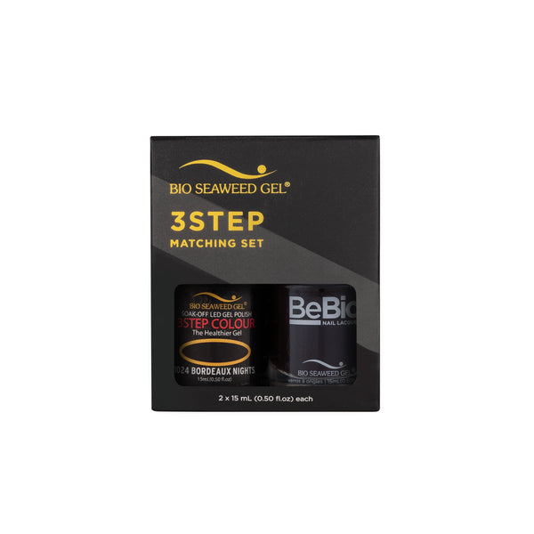 Bio Seaweed Bebio Duo 1024 Gel Polish - Bordeaux Nights Edition