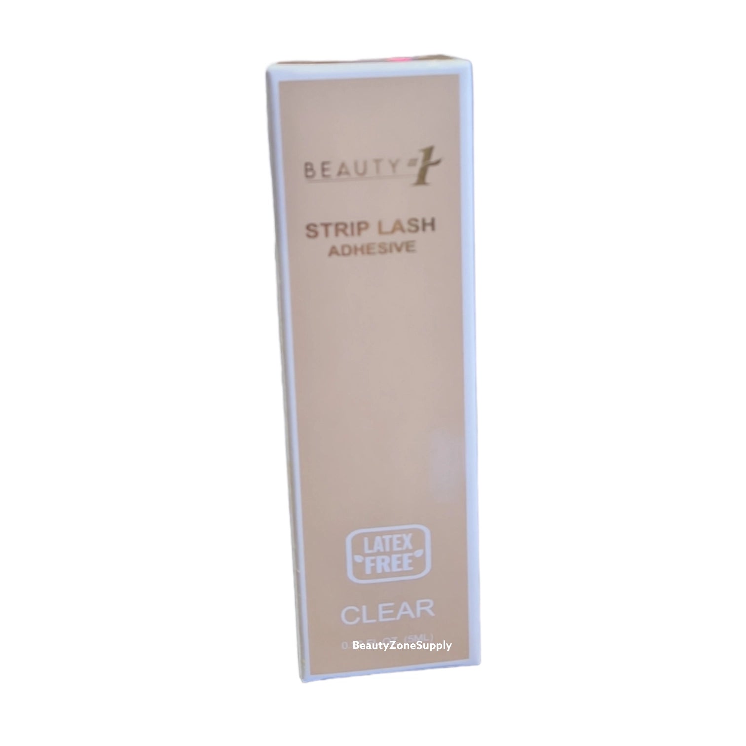 Beauty #1 Clear Strip Lash Adhesive Glue for Eyelashes, 0.17 oz