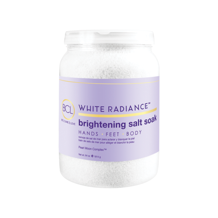 BCL 64oz White Radiance Skin - Brightening Sea Salt Soak